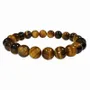 Bracelets - Tiger's eye AA 8mm pearls bracelet - ARABESK