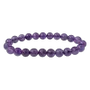 Bracelets - Bracelet Amethyste Uruguay AA perles 8mm - ARABESK