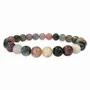 Bracelets - AA grade multicolor turmaline 7.5-8.5mm pearls bracelet - ARABESK