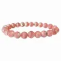Bracelets - Bracelet Rhodochrosite Argentine AA perles 8-9mm - ARABESK