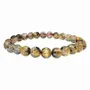 Bracelets - Bracelet Cristal de Roche Rutile Hematite AAA perles 6.5-7.5mm - ARABESK