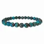 Bracelets - Bracelet Azurite Malachite Chrysocolla AA beads 5.5-6.5mm - ARABESK