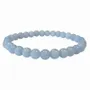 Bracelets - Angelite bracelet A pearls 5-6mm - ARABESK