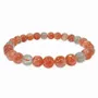 Bracelets - Multicolored Sun Stone Bracelet AAA beads 6mm - ARABESK