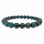 Bracelets - Bracelet Chrysocolle Afrique du Sud AAA perles 7.5-8.5mm - ARABESK