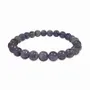 Bracelets - Cordierite Lolite AA bracelet beads 6-7mm - ARABESK