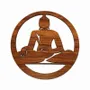 Wireless lamps - Wooden magnetic panel Buddha - ARABESK