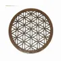 Wireless lamps - Wooden magnetic panel Flower of life - ARABESK