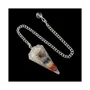 Jewelry - Pendulum crystal smoked & Seven Chakras conical 6 faces - ARABESK