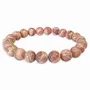 Bracelets - Argentine Rhodochrosite bracelet with 8.5-9.5mm beads - ARABESK