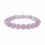 Bracelets - Kunzite bracelet AA beads 7.5-8.5mm - ARABESK
