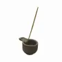 Scents - Handmade terracotta burner Black - ARABESK