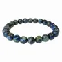 Bracelets - AA Natural Malachite Azurite Bracelet beads 7-8mm - ARABESK