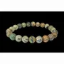 Bracelets - Bracelet Azurite Malachite Natural Mexico A beads 8.5-9.5mm - ARABESK
