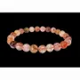 Bracelets - Multicolor Hematoid Quartz Bracelet AA beads 7.5-8.5mm - ARABESK