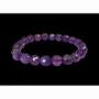 Bracelets - Faceted Amethyst Bracelet AA beads 8mm - ARABESK