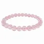 Bracelets - Bracelet Quartz Rose AA perles 7.5-8.5mm - ARABESK