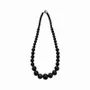 Jewelry - Celestial Eye Obsidian A Necklace Drop Beads 6-14mm 45cm - ARABESK