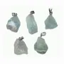 Bijoux - Pendentif Pierre Brute Fluorite Multicolore x5 - ARABESK