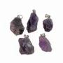 Jewelry - Rough Stone Pendant Amethyst Uruguay A x5 - ARABESK