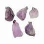Jewelry - Amethyst Rough Stone Pendant A x 5 - ARABESK