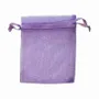 Bijoux - Sacs en Organza 7x9cm Violet Clair (Lot de 100 pièces) - ARABESK