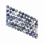 Bijoux - Sodalite perles mates 6mm sur fil 40cm - ARABESK