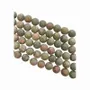 Jewelry - Unakite matte beads 6mm on a 40cm thread - ARABESK