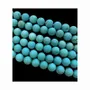 Jewelry - Turquénite Howlite natural tinted A matte beads 8mm on a 40cm thread - ARABESK