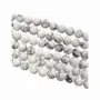 Bijoux - Howlite A perles mates 8mm sur fil 40cm - ARABESK