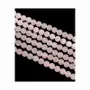 Bijoux - Quartz Rose A perles mates 8mm sur fil 40cm - ARABESK