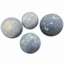 Jewelry - 4 Polished Blue Calcite Spheres 1.668 k - ARABESK