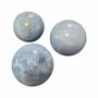 Jewelry - 3 Polished Blue Calcite Spheres 1.715k - ARABESK