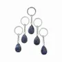 Bijoux - Porte Clés Goutte Sodalite A 30mm x 5 - ARABESK