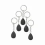 Jewelry - Lava Stone Drop Key Ring 30mm x 5 - ARABESK