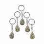 Jewelry - Dalmatian Jasper A Teardrop Key Ring 30mm x 5 - ARABESK