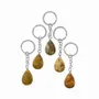 Jewelry - Crazy Lace Agate Drop Keyring 30mm x 5 - ARABESK