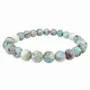Bracelets - Bracelet Larimar A perles 7-8mm - ARABESK