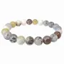 Bracelets - Opal Dendrite Bracelet 8-9mm beads - ARABESK