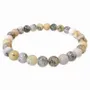 Bracelets - Opal Dendrite Bracelet 6-7mm beads - ARABESK