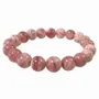Bracelets - Bracelet Rhodochrosite Argentine AA perles 9.5-10.5mm - ARABESK