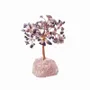 Jewelry - Tree of Life Amethyst on Rose Quartz Druse 12-13cm - ARABESK