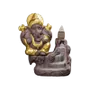 Senteurs - Porte Encens Backflow Ganesh Gold 11cm - ARABESK