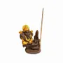 Senteurs - Porte Encens Backflow Ganesh Gold 11cm - ARABESK