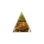 Jewelry - Orgonite Pyramid Tiger Eye & Peridot Tree of Life - ARABESK