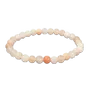 Bracelets - Peach Aventurine Bracelet With 6mm Beads - ARABESK