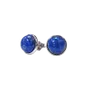 Jewelry - 925 Silver Lapis Lazuli AA Earrings 8mm - ARABESK