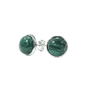 Jewelry - 925 Silver Earrings Malachite AA 8mm - ARABESK