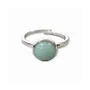 Jewelry - 925 Silver Ring Adjustable Round Amazonite AA 8mm - ARABESK