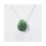 Jewelry - 925 Silver Necklaces Green Aventurine Pierced Stone A 14mm - ARABESK